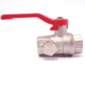 Brass pressure release ball valve